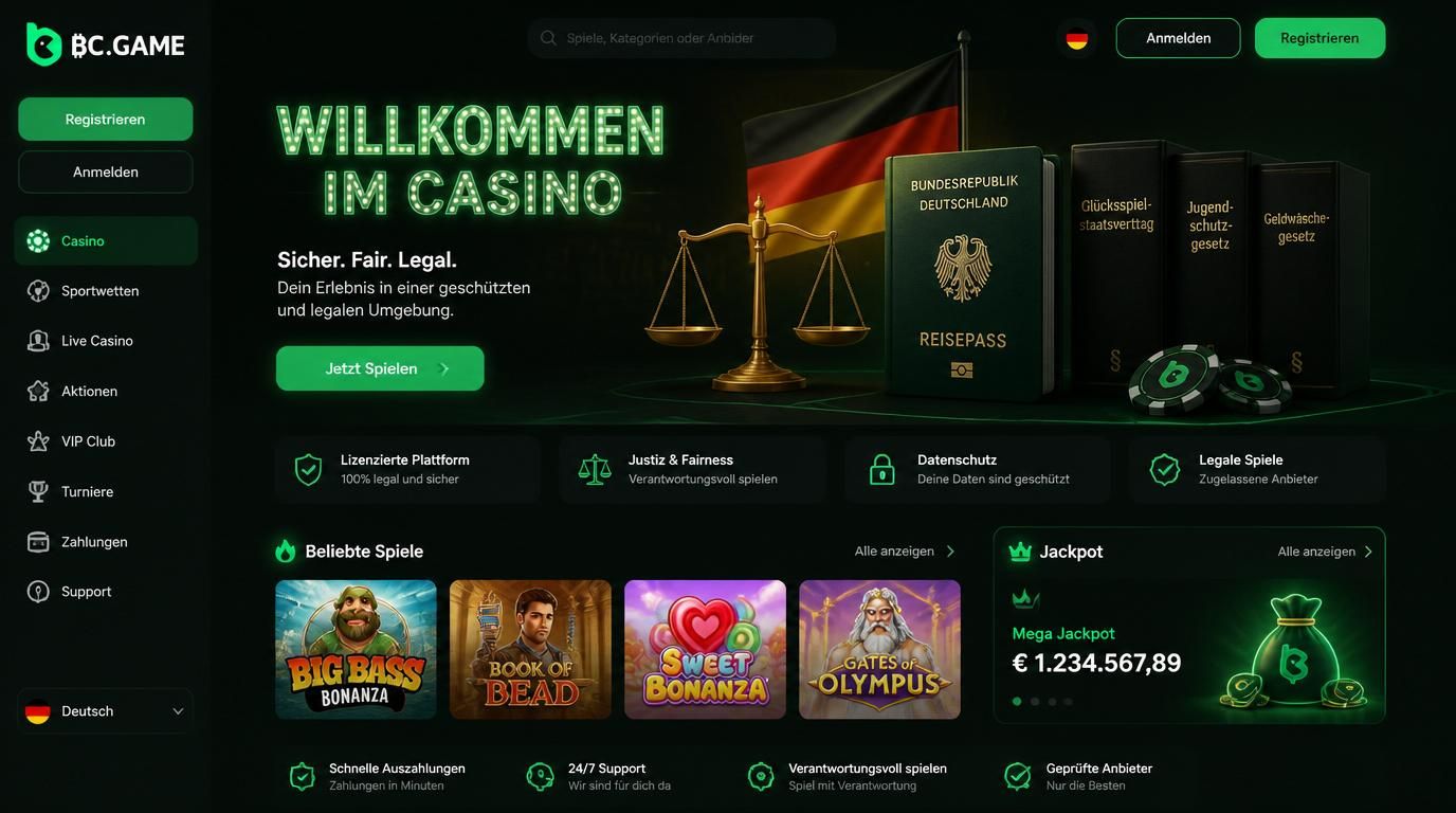 Gesetzeswissen und Recht für Casino-Registrierung 